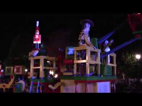 Mickey's Once Upon A Christmastime Parade - Very Merry Christmas Party 2015