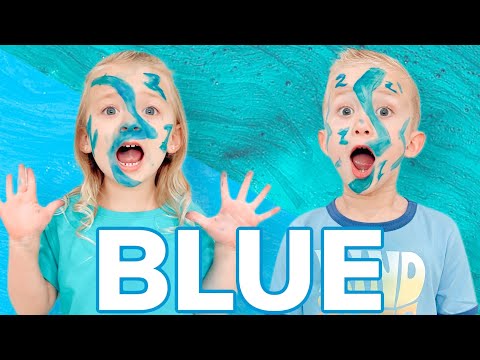 Why did we turn BLUE?!? A LOT of CANDY and IPADS!