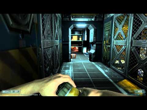 Doom 3 BFG Edition Walkthrough HD Level 7 Union Alpha Labs Sector 4 ( Veteran )