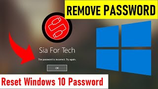 How to remove windows 10 user account password without software