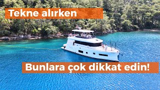 Sörvey ve Tekne Seçimi -  Yat Almadan Önce Neleri Bilmelisiniz? #tekne #deniz