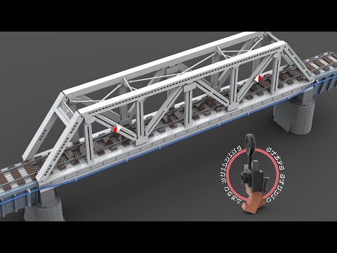 Building an Ultra-Realistic LEGO truss Bridge