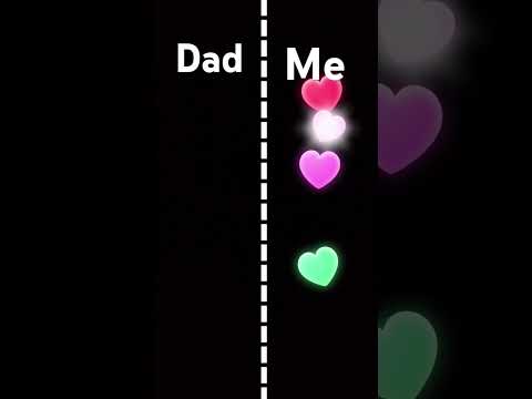 me and my dad did this trend part 1