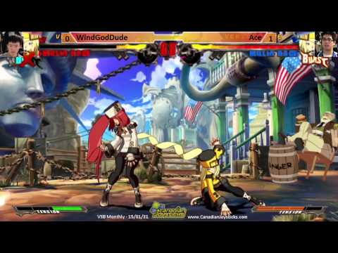 VSB Monthly 20 - GGXrd - WindGodDude vs Ace