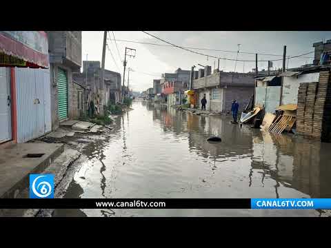 Video: Ayuntamiento de Texcoco indiferente a inundaciones y riesgos por lluvias en colonias