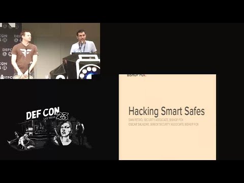 DEF CON 23 (2015) - Hacking Smart Safes - On the Brink of a Robbery - 08Aug2015