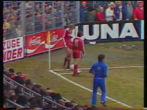 1980/1981 20. Spieltag 1.FC Kaiserslautern - Hamburger SV