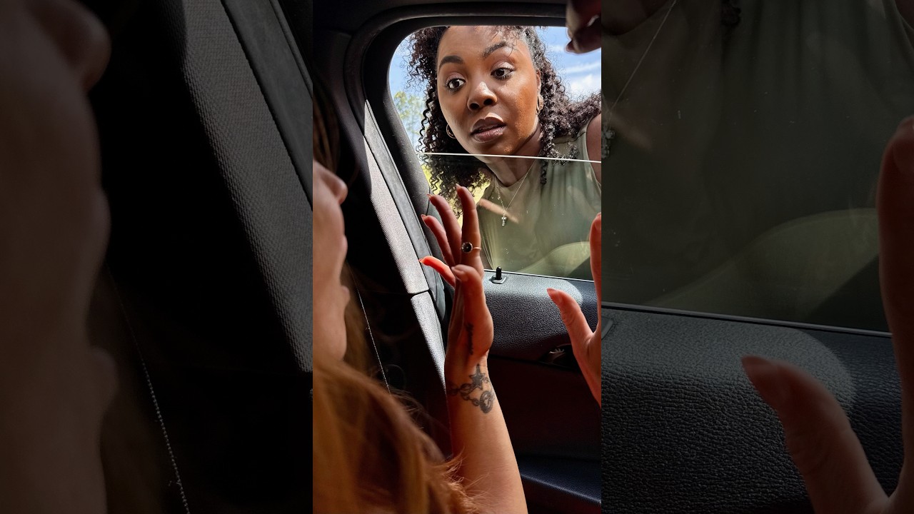 When Genesiz blocks Libby from leaving after Libby throws her shot!