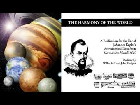 The Harmony of the World - Johannes Kepler's Data from Harmonices Mundi 1619