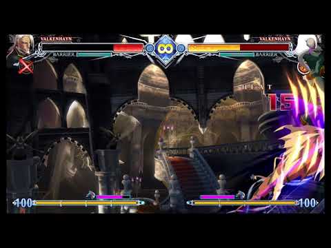 BBCF Valkenhayn 5.2k Meterless 6C Fatal Corner Combo