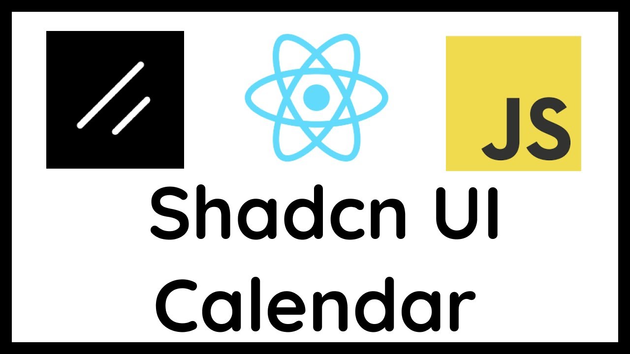 Shadcn UI Calendar Tutorial | JavaScript & React
