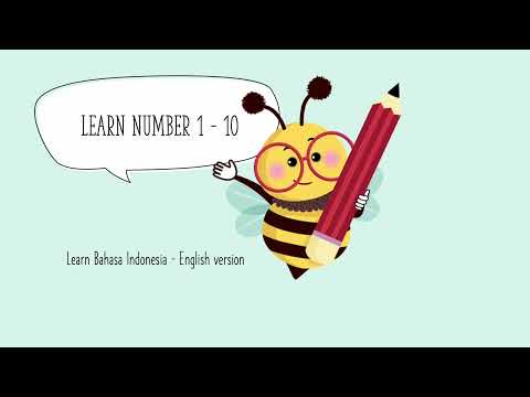 Learn Indonesian in A Minute - Numbers 1-10