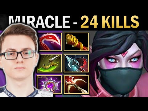 Templar Assassin Dota Gamplay Miracle with Swift and 22 Kills - TI13