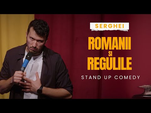 Serghei | Nicusor nu se potriveste la romani | Stand up comedy