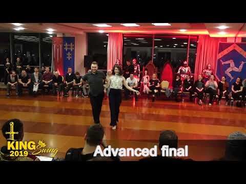 King Swing 2019 James Bartlett & Elena Logashina Advanced Jack & Jill