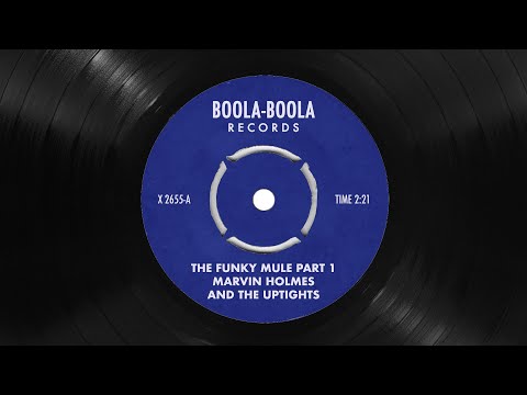 Marvin Holmes & The Uptights - The Funky Mule (Part 1) (Official Audio) | Boola-Boola Records