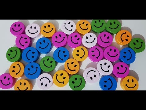 Learn Colours and Counting with Smiley Faces