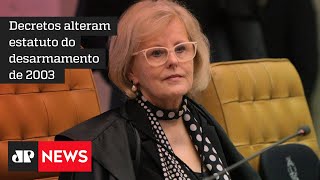 Rosa Weber anula decretos de Bolsonaro sobre armas que entrariam em vigor nesta terça