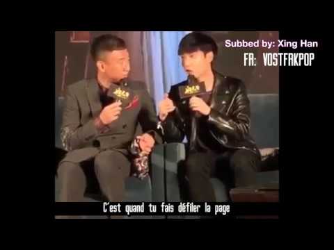 [VOSTFR] Zhang Yixing & Sun Honglei parlent de choses pour adultes / To Be A Better Man conférence