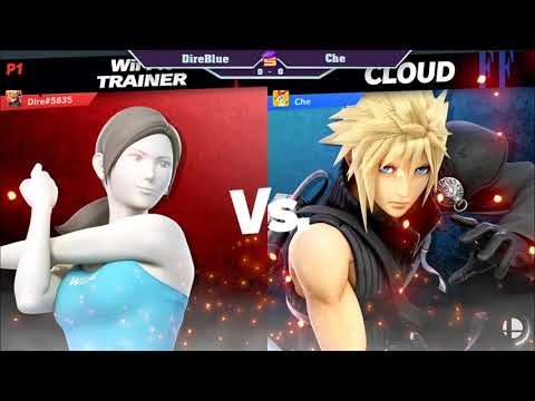 MSC Revival Series Finale - Winners Semi Final - DireBlue (WiiFit Trainer) vs Che (Cloud)