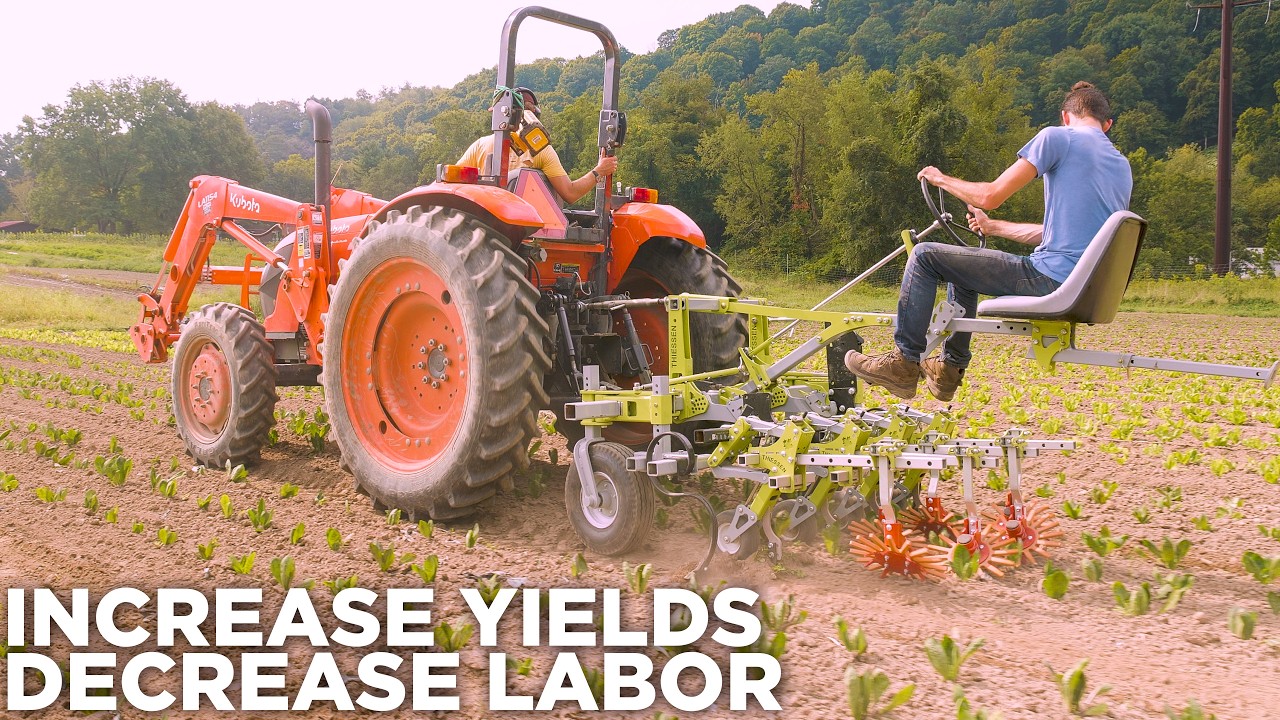 "One Pass & It's Just Done" Adding Precision Cultivation To Your 3-point Tractor