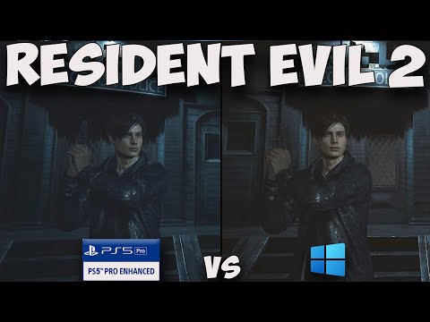 Resident Evil 2 - PC vs PS5 Pro | 4K HDR Ray Tracing Comparison | RTX 5090 | AMD 9800x3D |