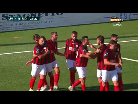 UEFA Conference League. L. Walker goal (Red Imps 1:1 FC Riga)