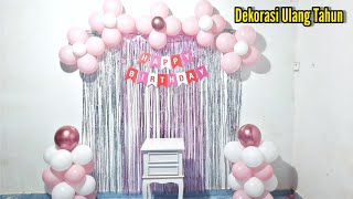 Download lagu DEKORASI ULANG TAHUN SEDERHANA PAKAI BALON | CARA MERANGKAI BALON DEKORASI mp3 Download lagu DEKORASI ULANG TAHUN SEDERHANA PAKAI BALON | CARA MERANGKAI BALON DEKORASI mp3
