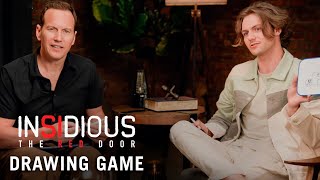 INSIDIOUS: THE RED DOOR - Patrick Wilson & Ty Simpkins Drawing Game
