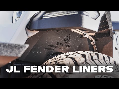 Jeep JL Front Fender Liner Install - Hooke Road