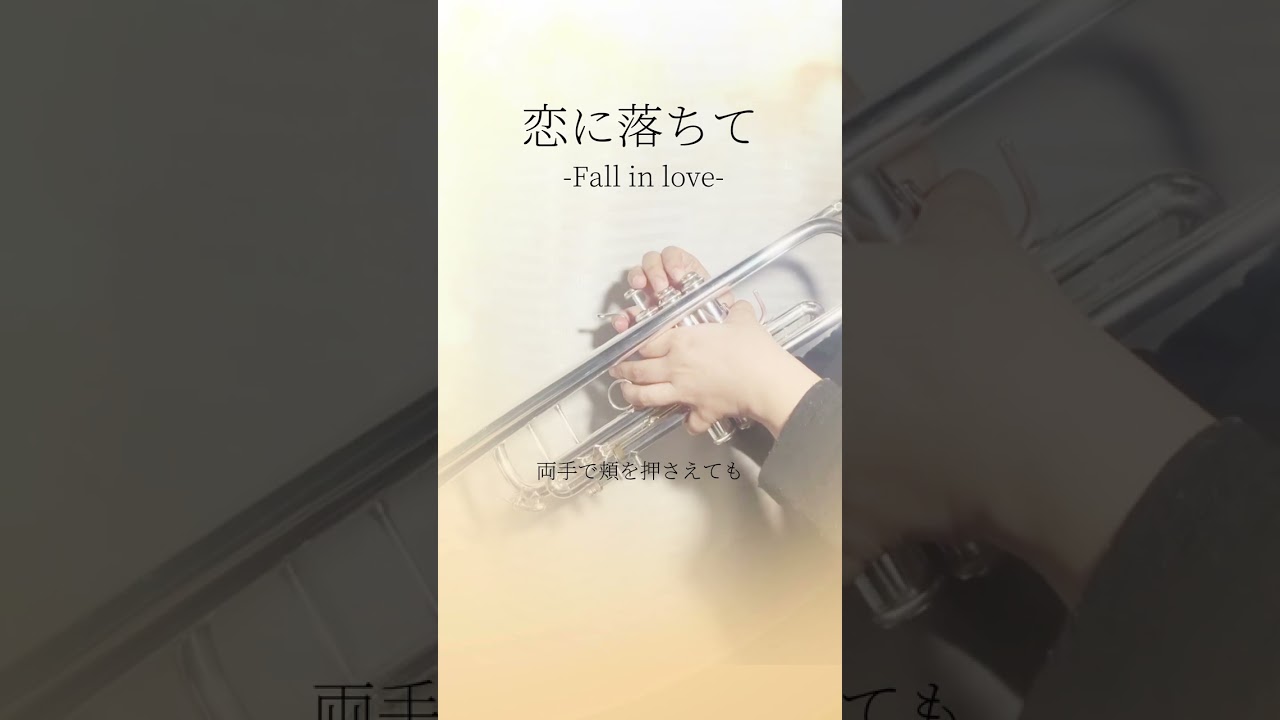 【懐メロ名曲】恋に落ちて / 小林明子 #トランペット
