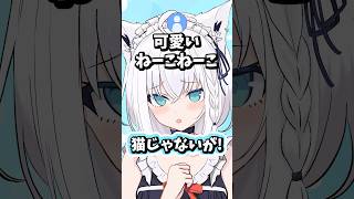 可愛い猫にされそうになる白上フブキ #ホロライブ #ホロライブ切り抜き #白上フブキ