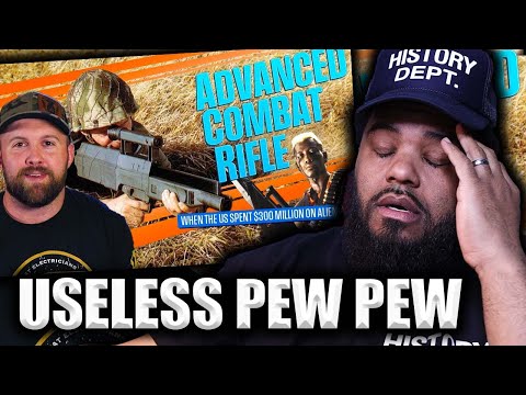 Fat Electrician- Advanced Combat Rifle Program- Americas 300 Million Sci Fi Arsenal- AMERICAN REACTS