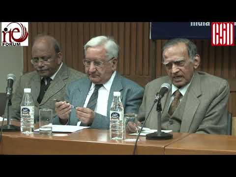 Prof Muchkund Dubey at Public Lecture on “Right to Education”- 2015