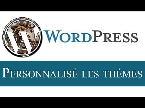 comment modifier css wordpress