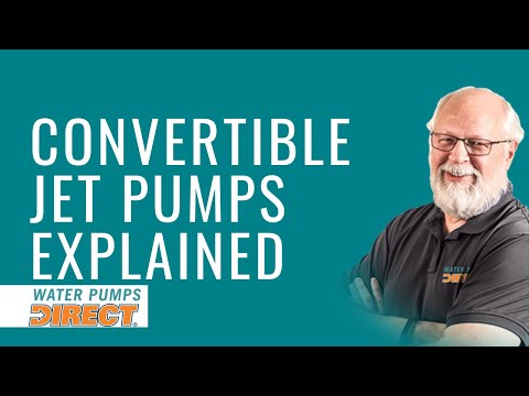 What Are Convertible Jet Pumps?
