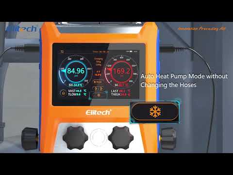 Digital Manifold Intelligent with 5” Smart Touch Screen