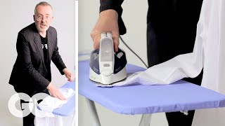 How to Iron a Dress Shirt in 90 Seconds | GQ