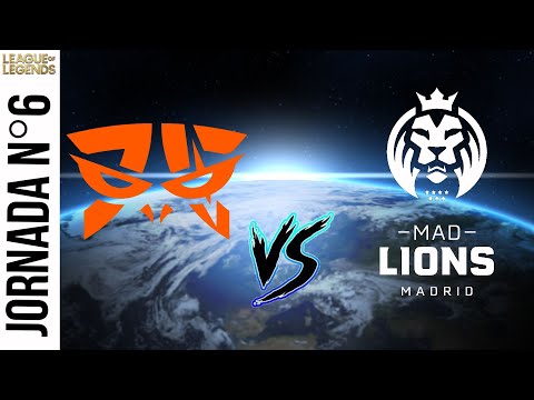Fnatic TQ VS Mad Lions Madrid JORNADA 6 SUPERLIGA VERANO 2022 LEAGUE OF LEGENDS