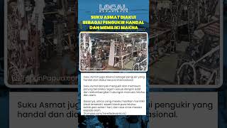 Karya Ukir Suku Asmat Melambangkan Hubungan Manusia Leluhur dan Alam sebagai Wujud Cinta Budaya