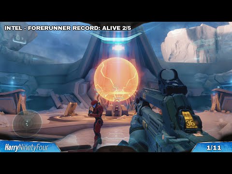 Halo 5: Guardians - All Collectible Locations - Mission 15: Guardians (Intel Files, Skulls)