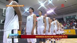 Kalahkan Thailand, Timnas Basket Indonesia Melaju ke Final
