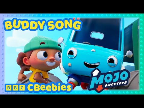 Buddy Song with Mojo Swoptops 🎵 | CBeebies 🚗 #Song
