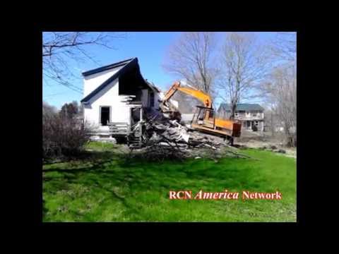 Pleasant Street House Demolition