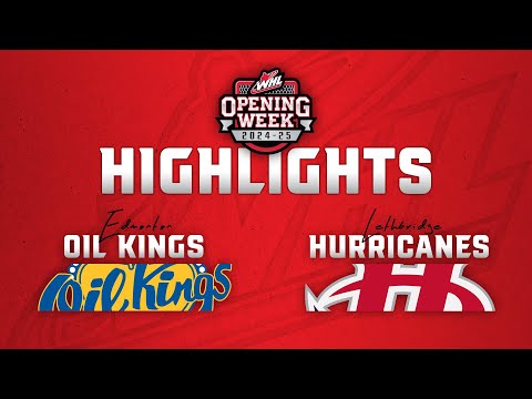 Edmonton Oil Kings at Lethbridge Hurricanes 9/20 | WHL Highlights 2024-25