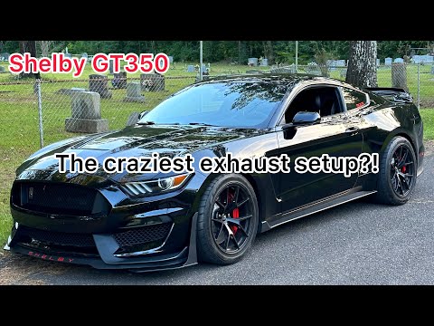The BEST Shelby GT350 exhaust setup!