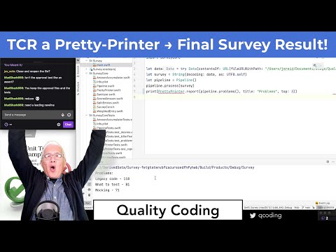 TCR a Pretty-Printer → Final Survey Result! (Live Coding) thumbnail