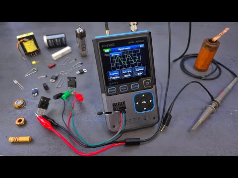 FNIRSI DSO-TC4 Multifunctional Transistor Tester, Oscilloscope and Signal Generator in One
