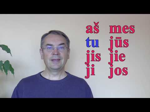 LITHUANIAN LANGUAGE - LESSON 4 - PRONUNCIATION - Tarimas