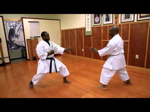 Traditional Karate- Okinawa Goju ryu Karate do, -Yakusoku Kumite- Herbert and Dante Allen
